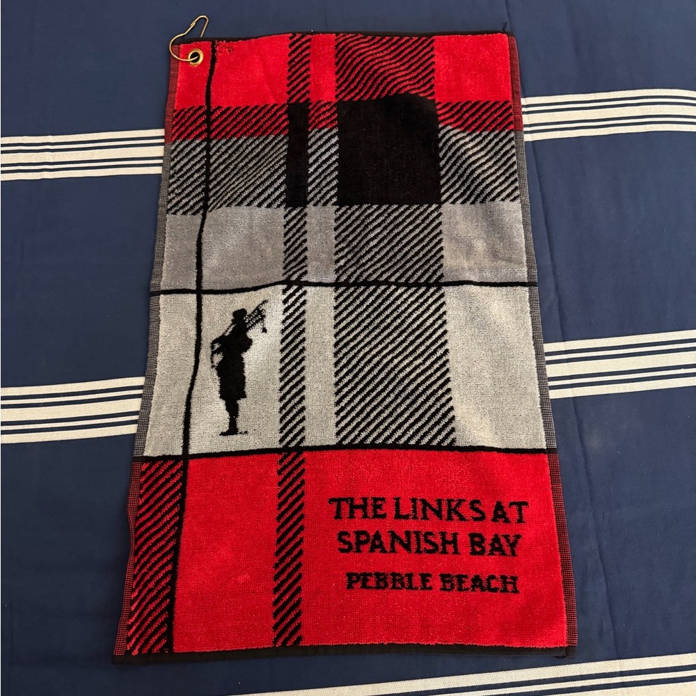 SPANISH BAY/PEBBLE BEACH ⛳️ Golf Towel - Size OS